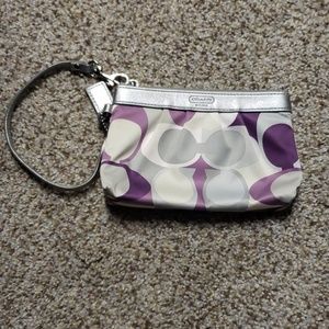 Coach wristlet